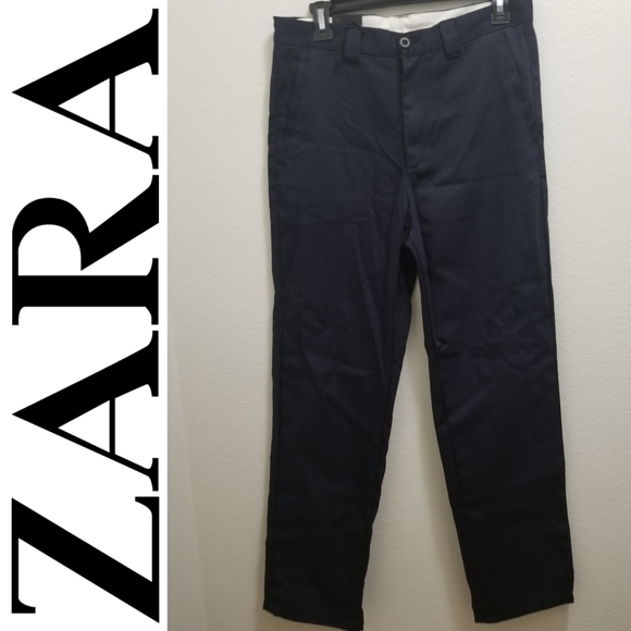 Zara Pants Nwt Zara Relaxed Khakis Poshmark